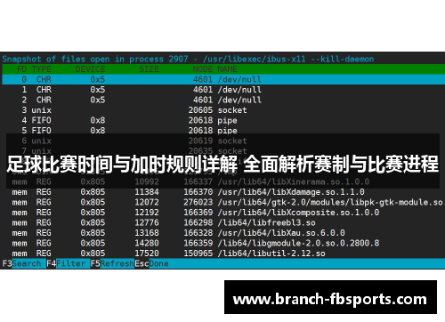 足球比赛时间与加时规则详解 全面解析赛制与比赛进程 足球比赛时间与加时规则详解 全面解析赛制与比赛进程