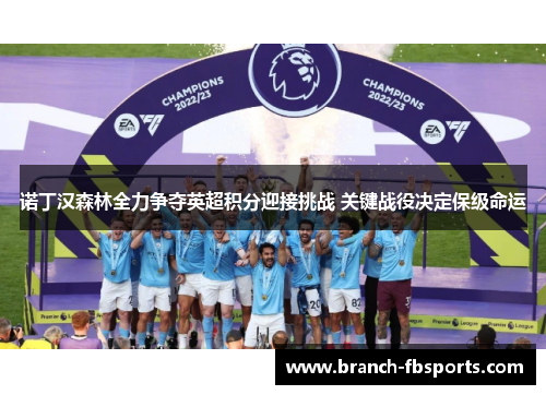 诺丁汉森林全力争夺英超积分迎接挑战 关键战役决定保级命运